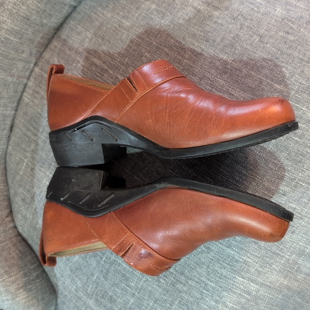 Ariat Equipped Style 52322 Leather Slip On Shoes